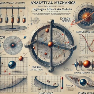 Analytical Mechanics : depicting Lagrangian and Hamiltonian mechanics with their respective principles