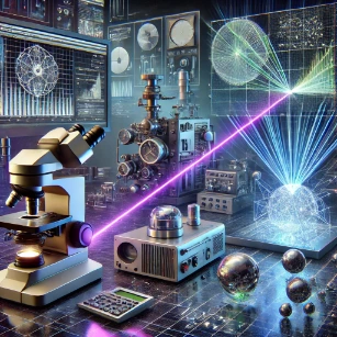 Various scientific applications of lasers, including high-precision measurements, laser spectroscopy, and holography.