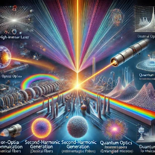 applications of nonlinear optics, including laser technology, telecommunications, quantum optics, microscopy, and optical signal processing.