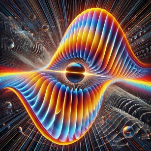 Wave Optics, depicting diffraction, interference, and polarization of light.