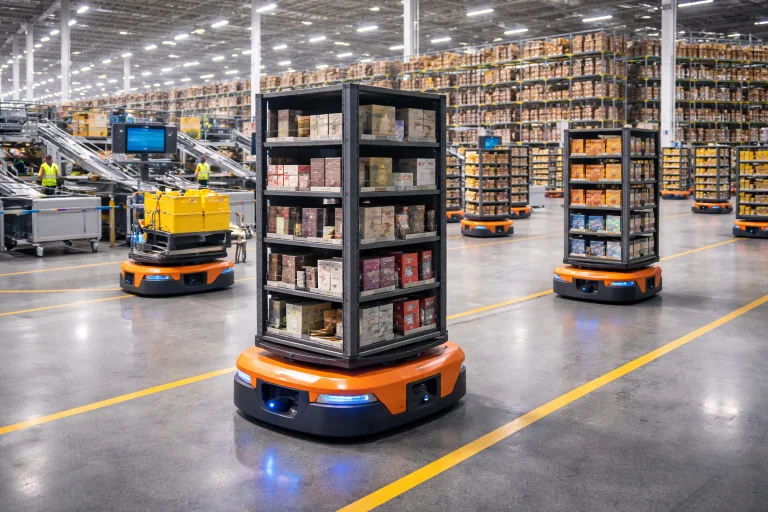 Warehouse Logistics and Autonomous Mobile Robots (AMRs) - Prep4Uni.Online