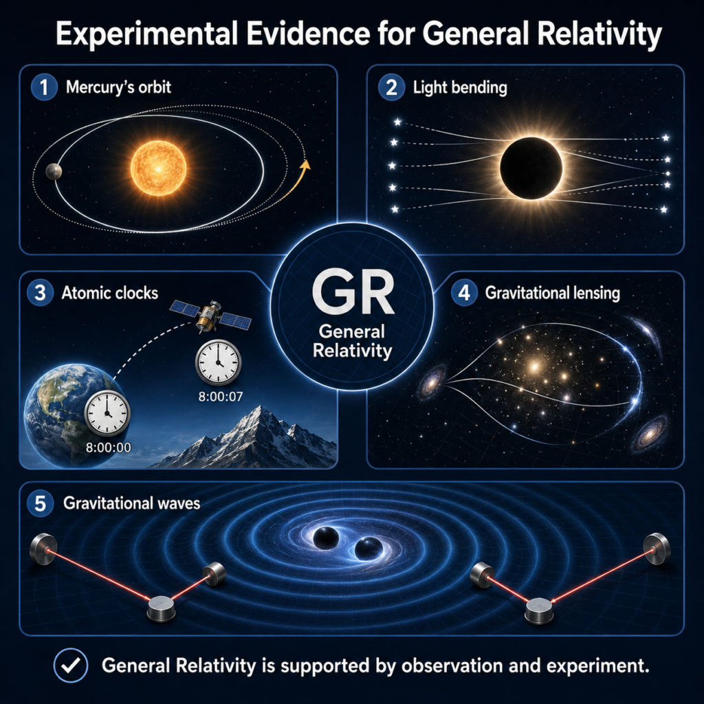 General Relativity Explained: Gravity, Curved Spacetime & Time Dilation