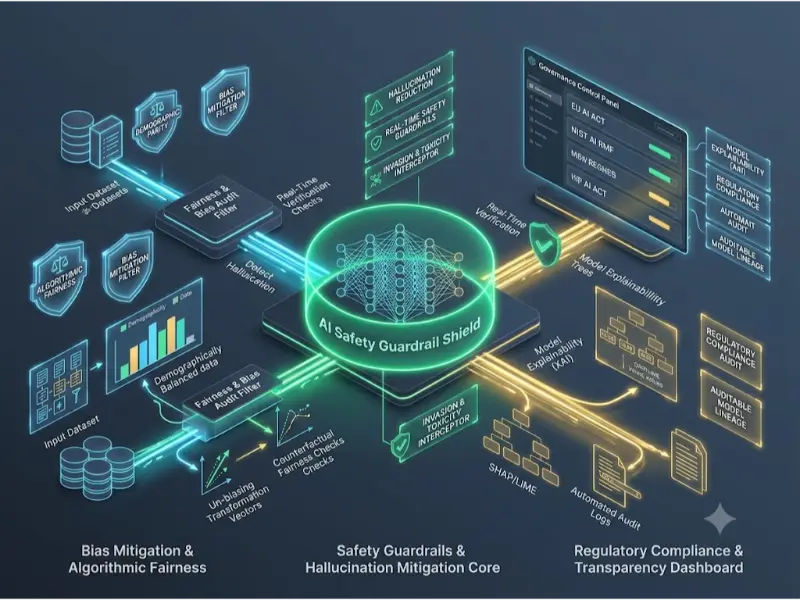 AI Safety Ethics and Governance Framework Diagram